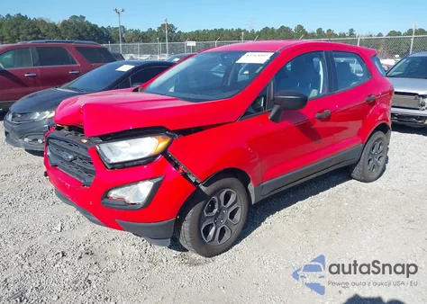 2021 Ford Ecosport S из США, поврежденный, VIN MAJ3S2FE5MC404847